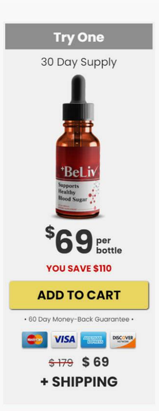 BeLiv - 1 bottle